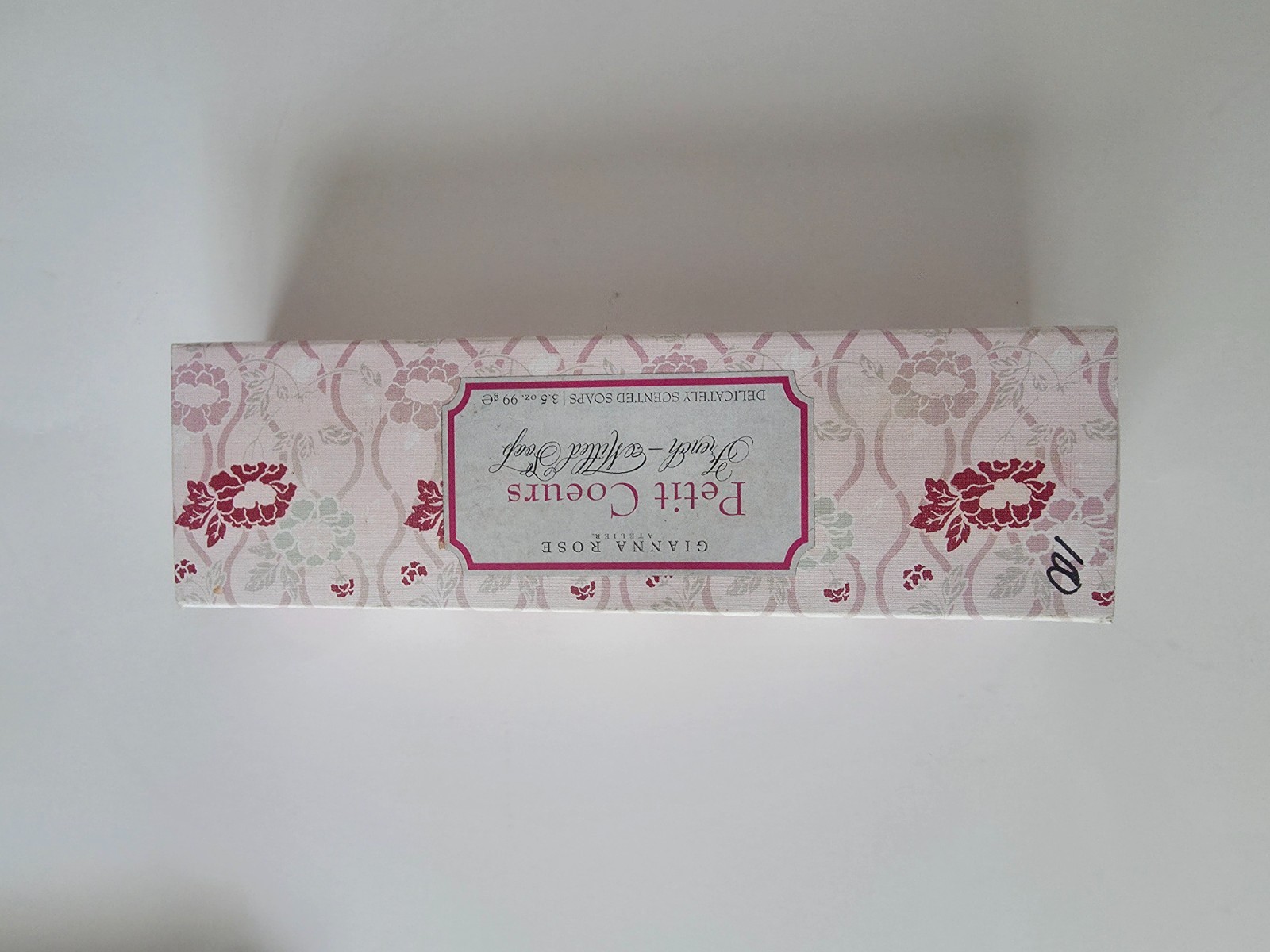 5 Caswell Massey Gianna Rose Petit Coeurs Heart Soap French Milled pear Glycerin