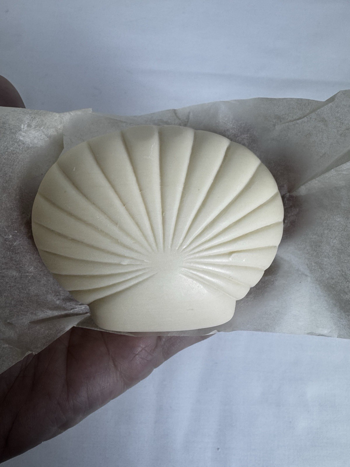 VTG 1988 Crabtree & Evelyn Jojoba Oil Sea Shell Soap Set Of 3 X 3.5oz Coastal -R
