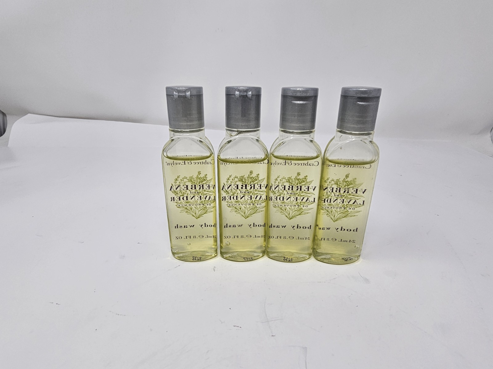 CRABTREE EVELYN Travel Face Body Bar Soaps & 4 Verbena Lavender Body Wash Lot
