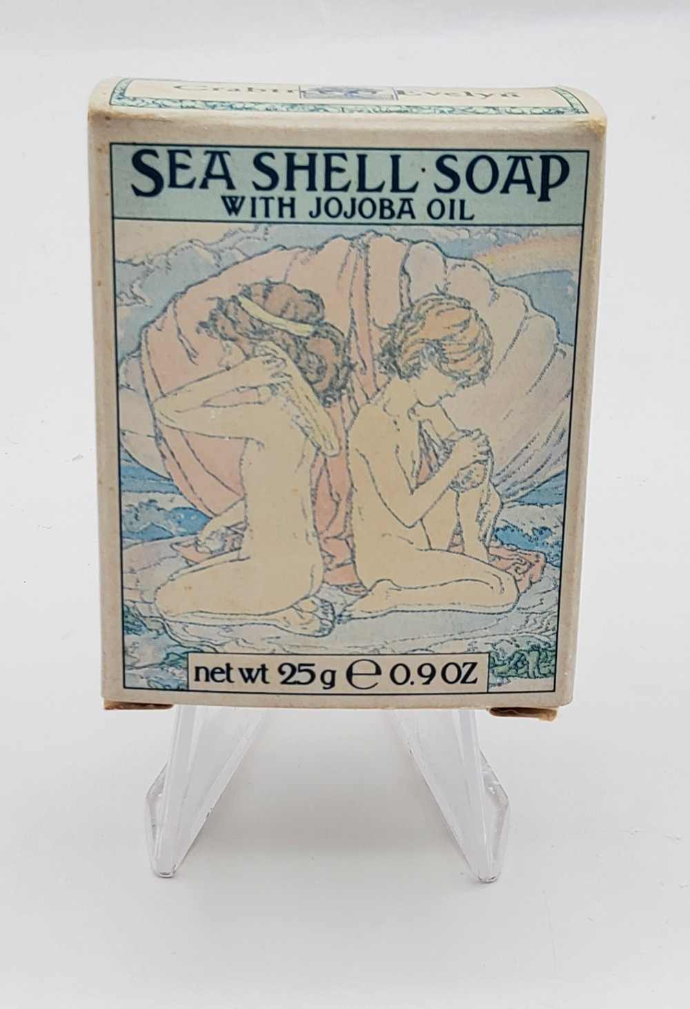 VTG 1978 SEA SHELL SOAP WITH JOJOBA OIL BOX ~ No soap…EMPTY BOX, Made in USA