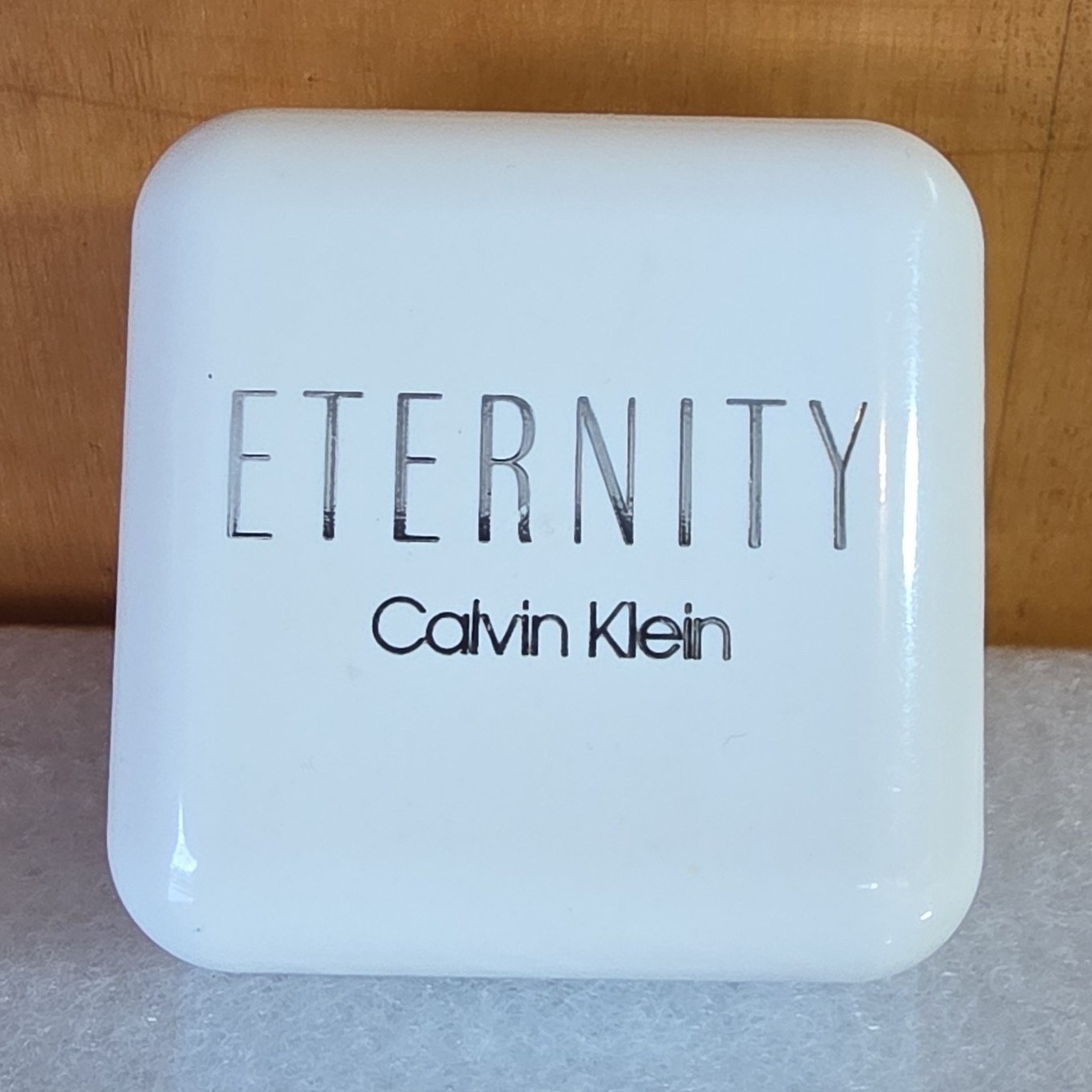 Calvin Klein Eternity Bath Soap Bar 3 oz, Rectangular in White Case
