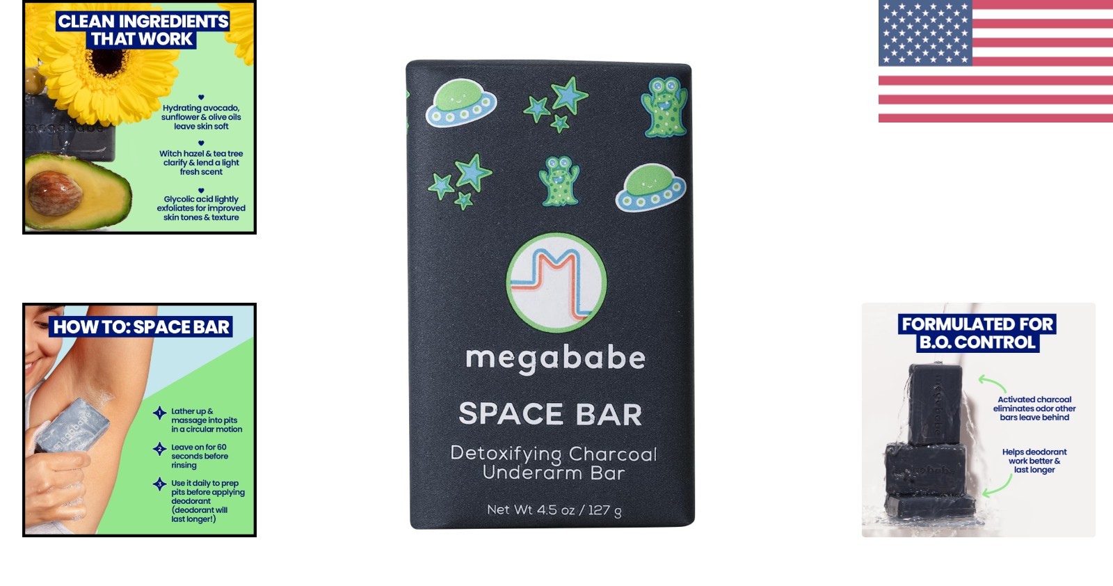 Natural Tea Tree Soap for Underarm Detox – 4.5 oz Hydrating Charcoal Bar