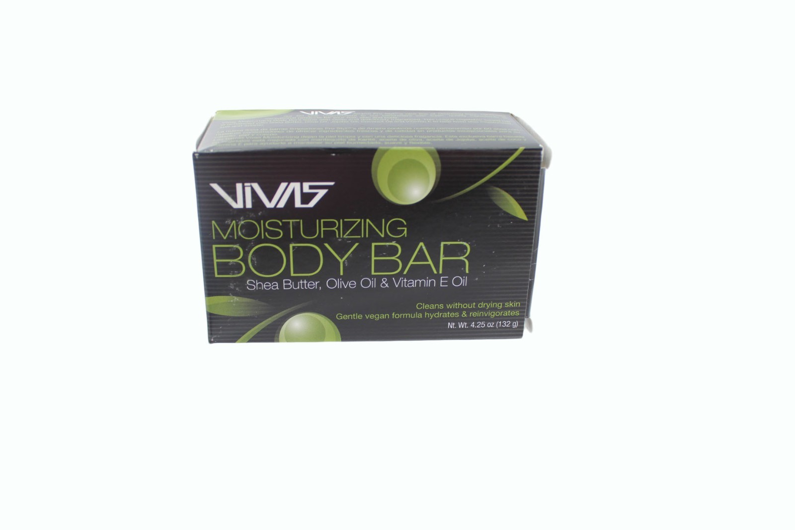 Bar Soap Vivas by Ampro Moisturizing Body Bar w/ Shea Butter Olive Oil Vitamin E
