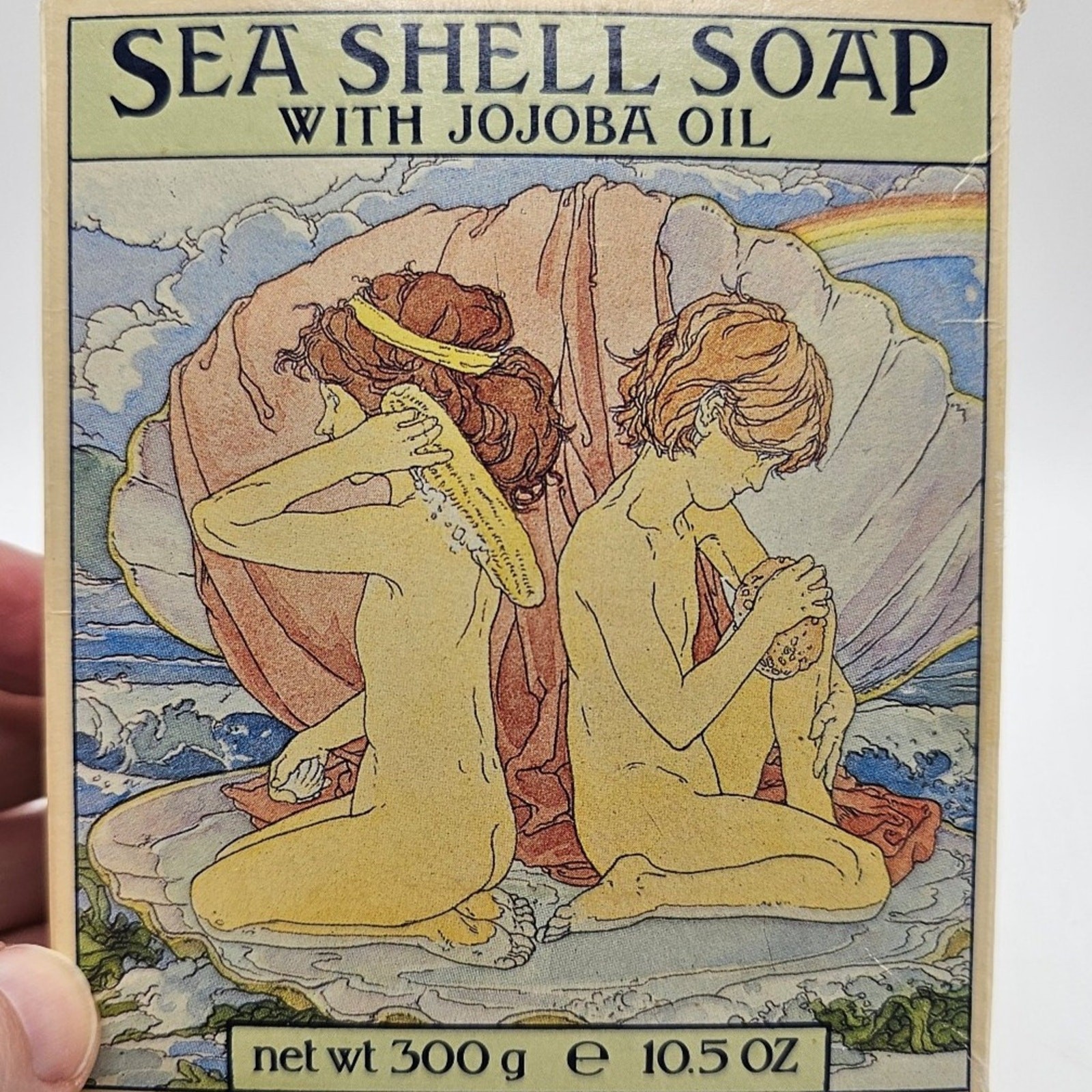 NEW IN BOX Crabtree & Evelyn Sea Shell Soap with Jojoba Oil 10.5 oz
