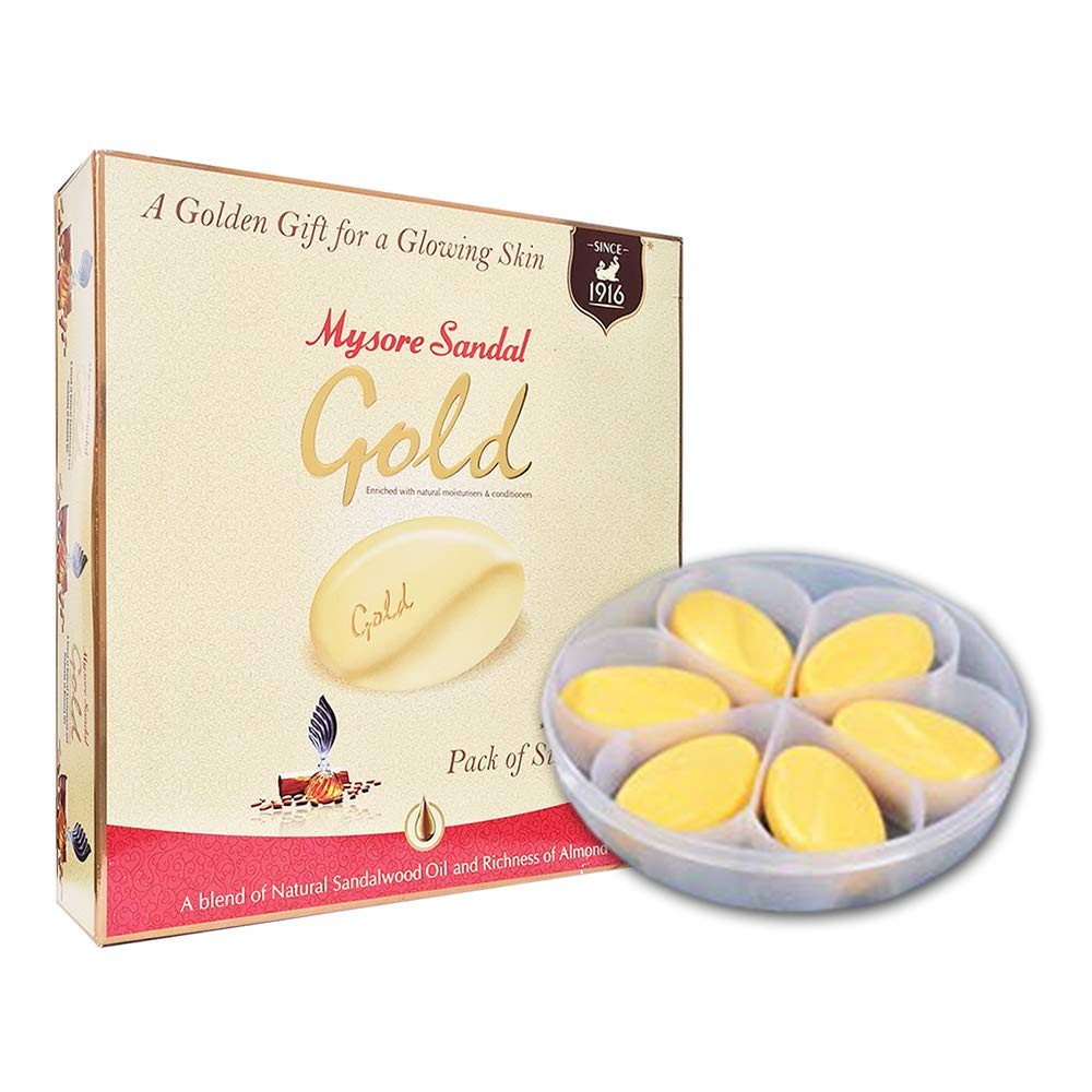 Gold Soap, 125 Grams Per Unit (Pack of 6)