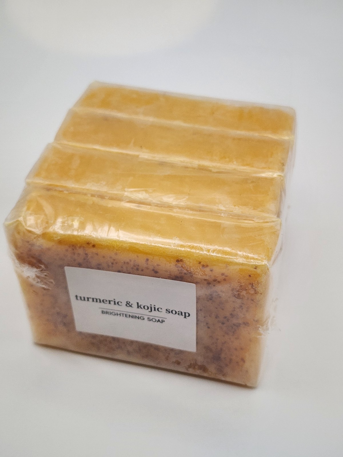 PACK OF 4 Turmeric & Kojic Soap Brightening Soap 3.5 oz FREE SHIPPING