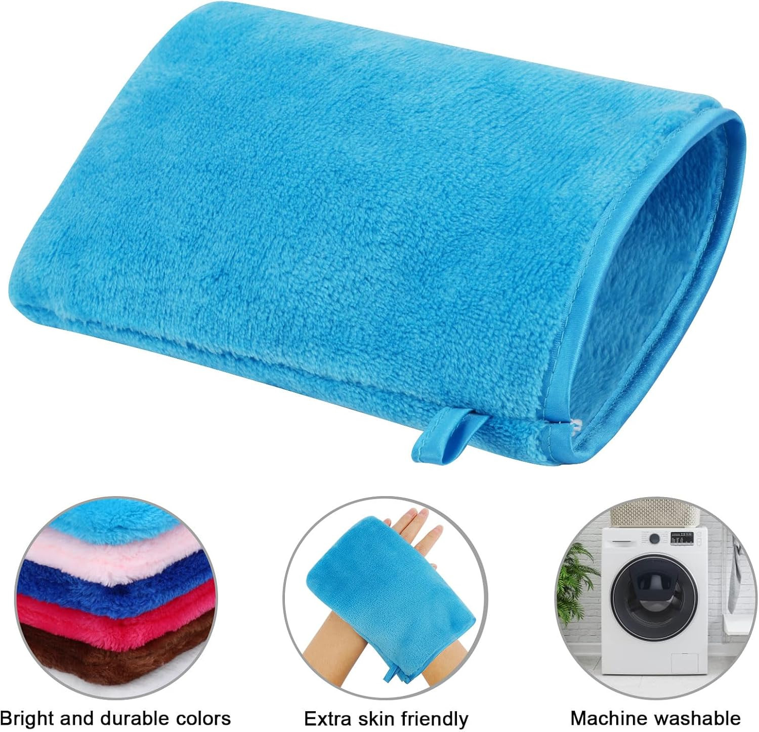 Body & Face Microfiber Washcloths for Baby Younger Kid, 10 Pack
