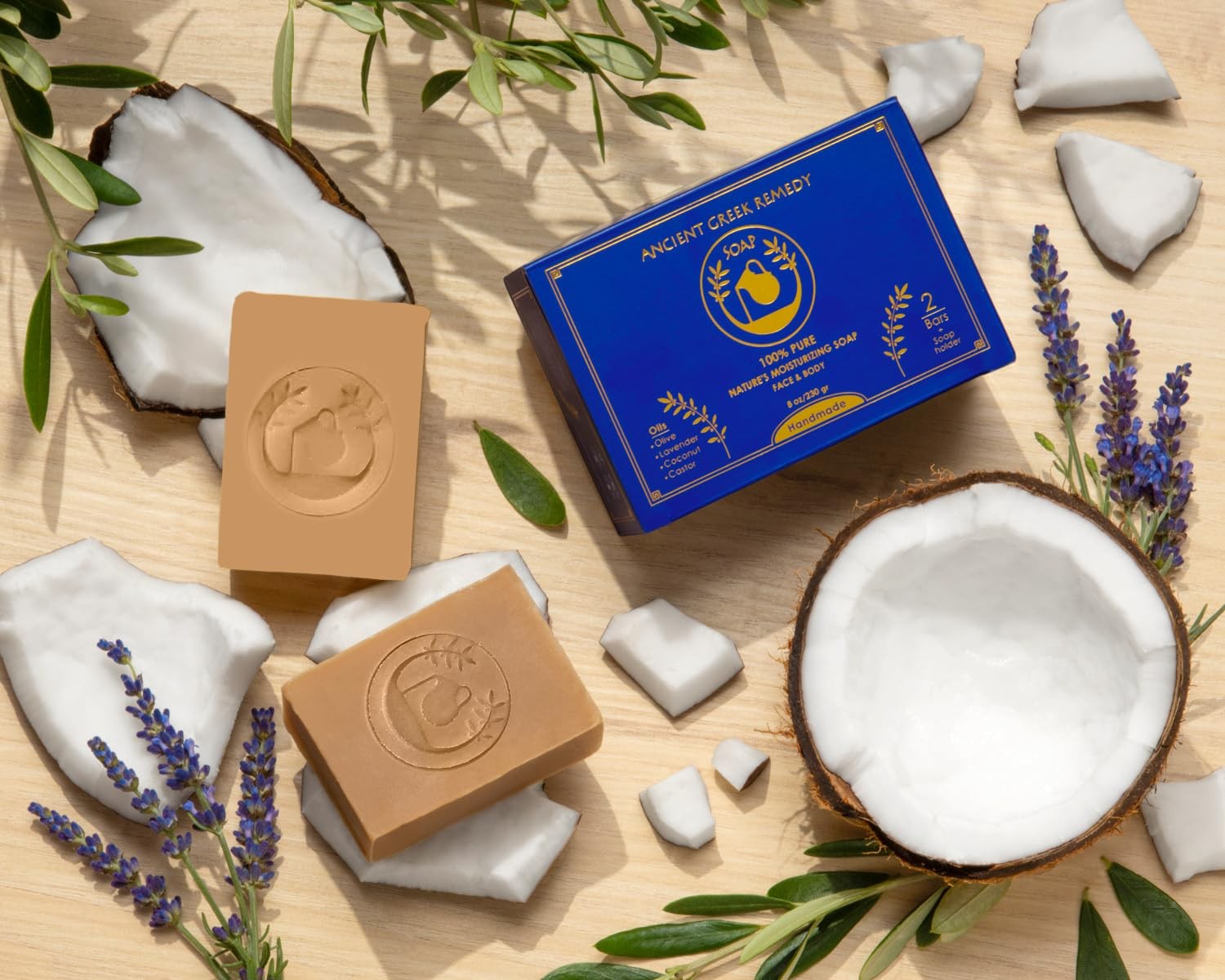 Organic and Body Soap Bars for Dry, Normal, and Sensitive Skin. Gentle Wash T…