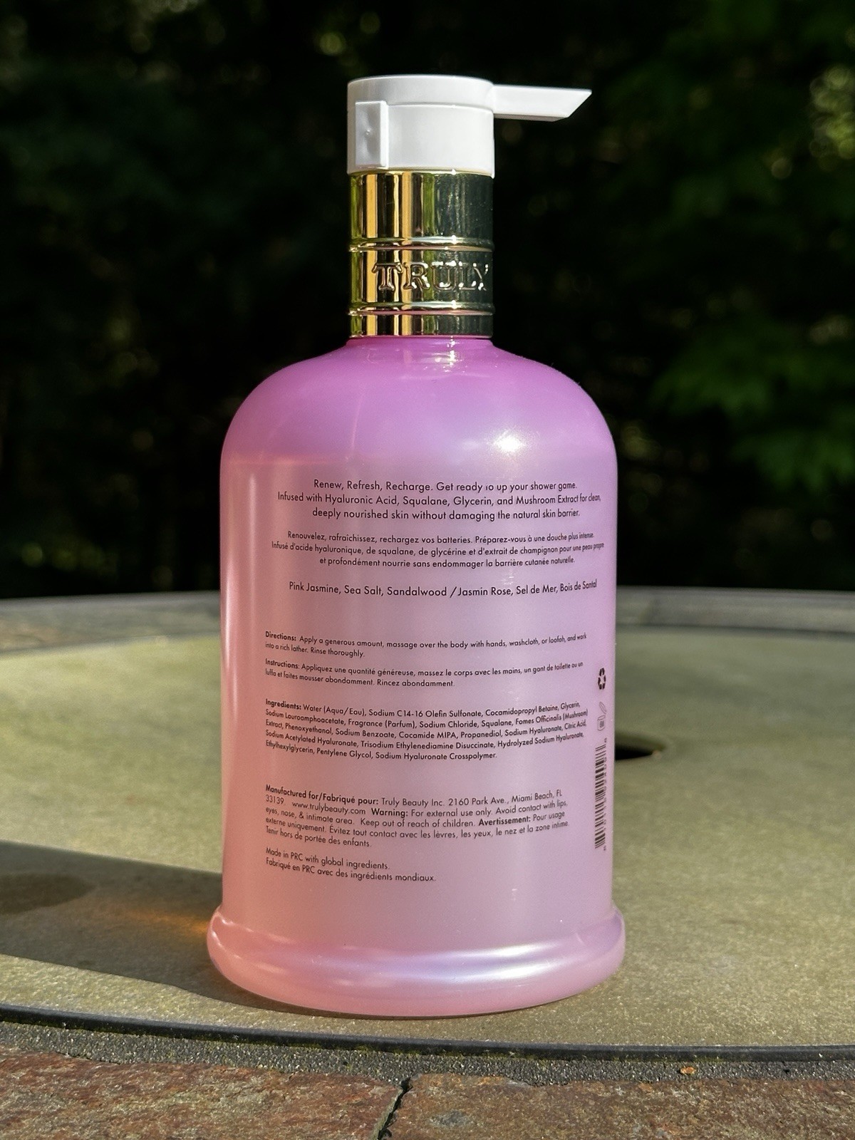 Truly Smooth Legend Hydra-Renew Hydrating Body Wash HA Squalane 15 fl oz