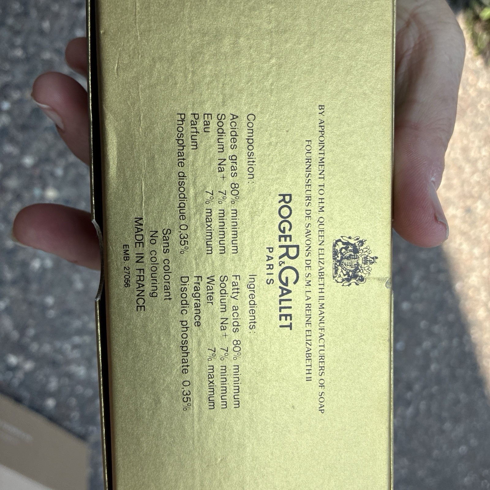 Roger & Gallet Paris Savon Ceillet Mignardise “Carnation” 3x 3.5oz Perfumed Soap