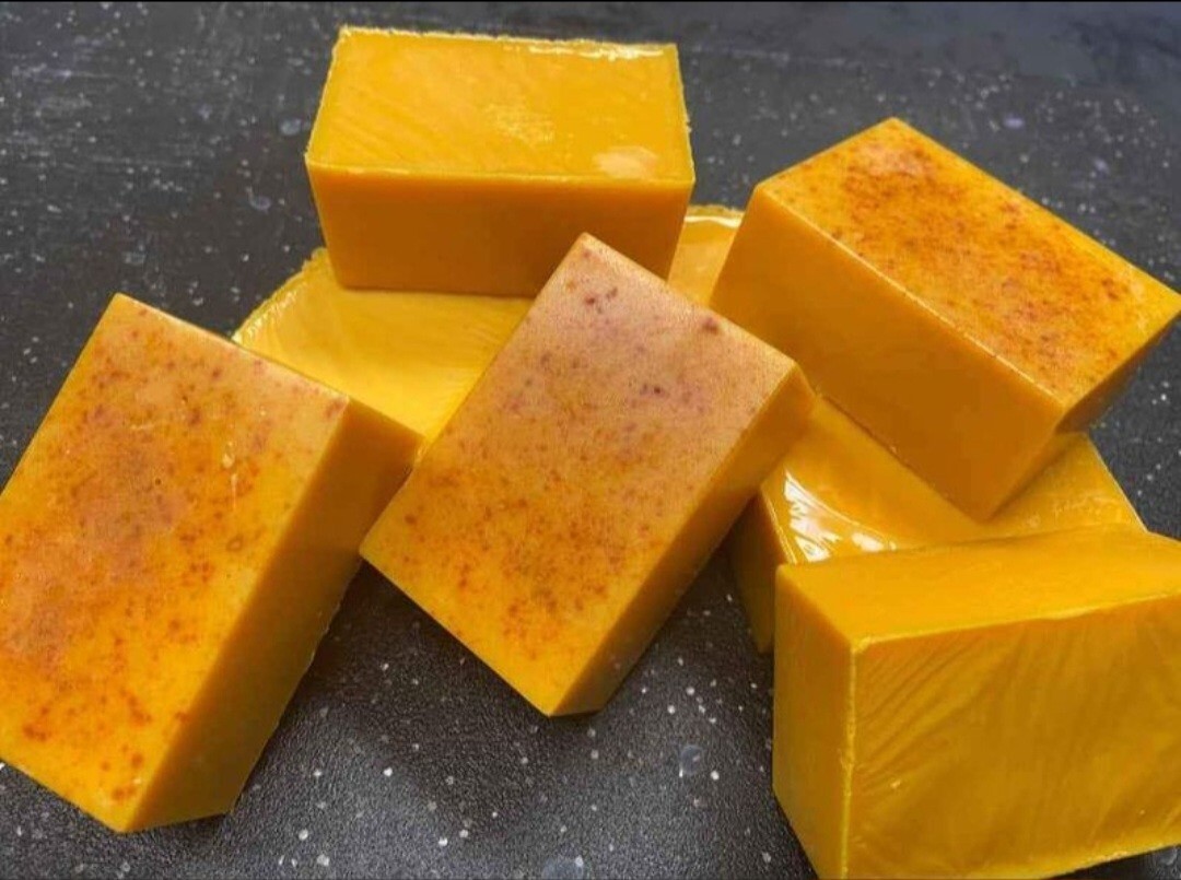 Kojic Acid Dark Spot Remover Soap Bars with Vitamin C, Retinol, Collagen, Turmer
