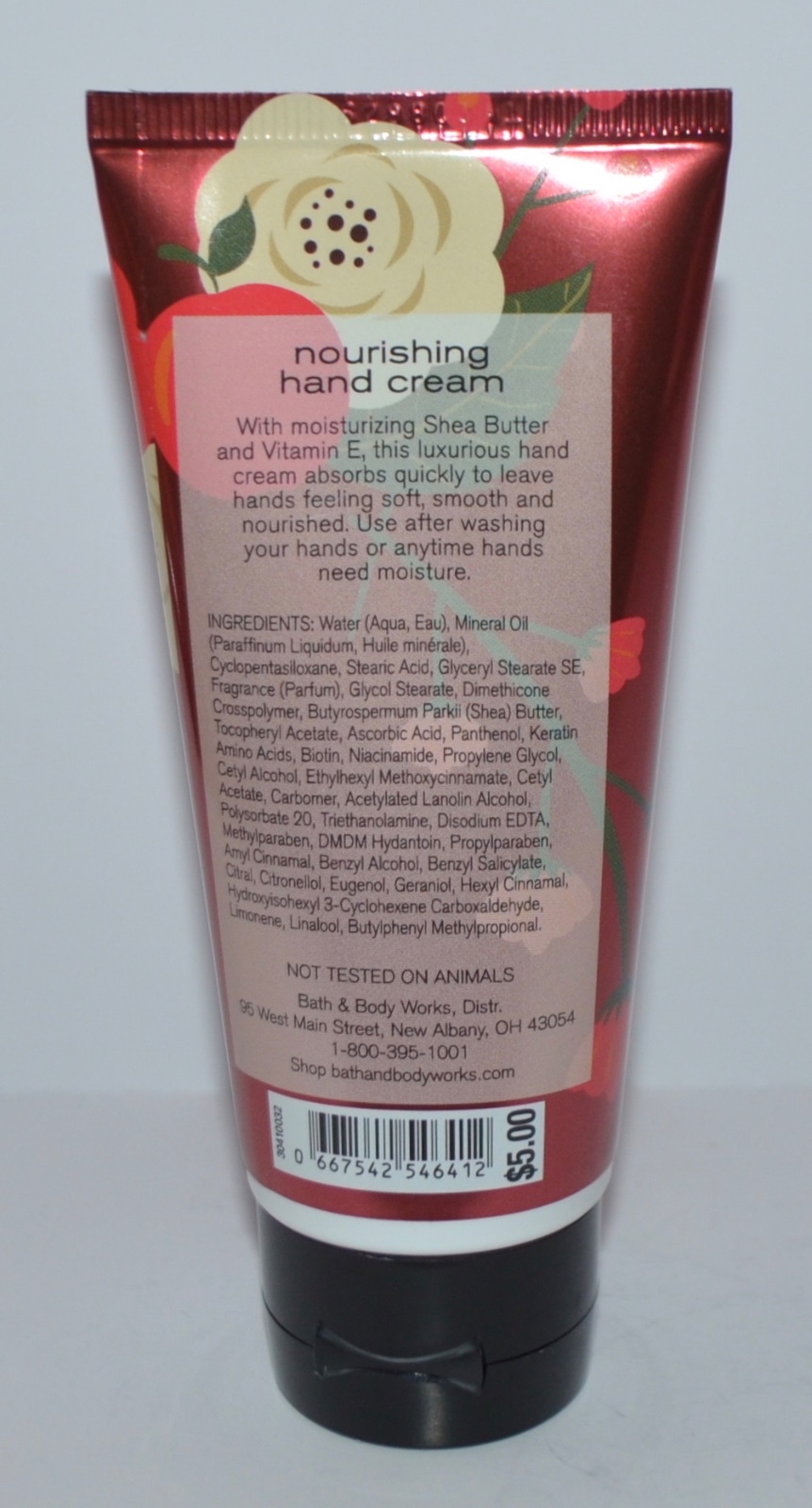 BATH BODY WORKS WINTER CANDY APPLE NOURISHING HAND CREAM LOTION TRAVEL SIZE 2 OZ