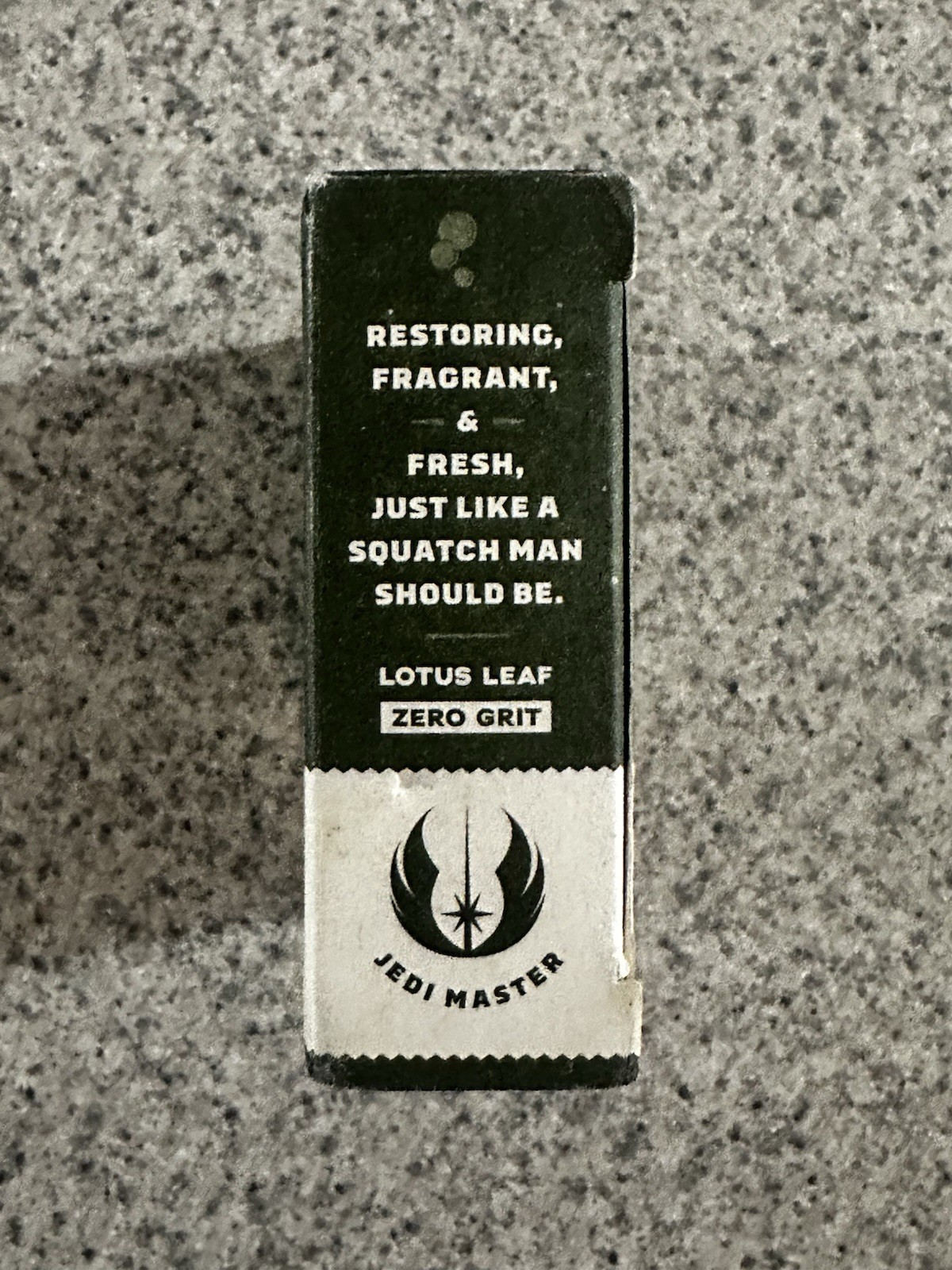Dr. Squatch STAR WARS Limited Edition Soap Bar 5 OZ New Wisdom Wash YODA