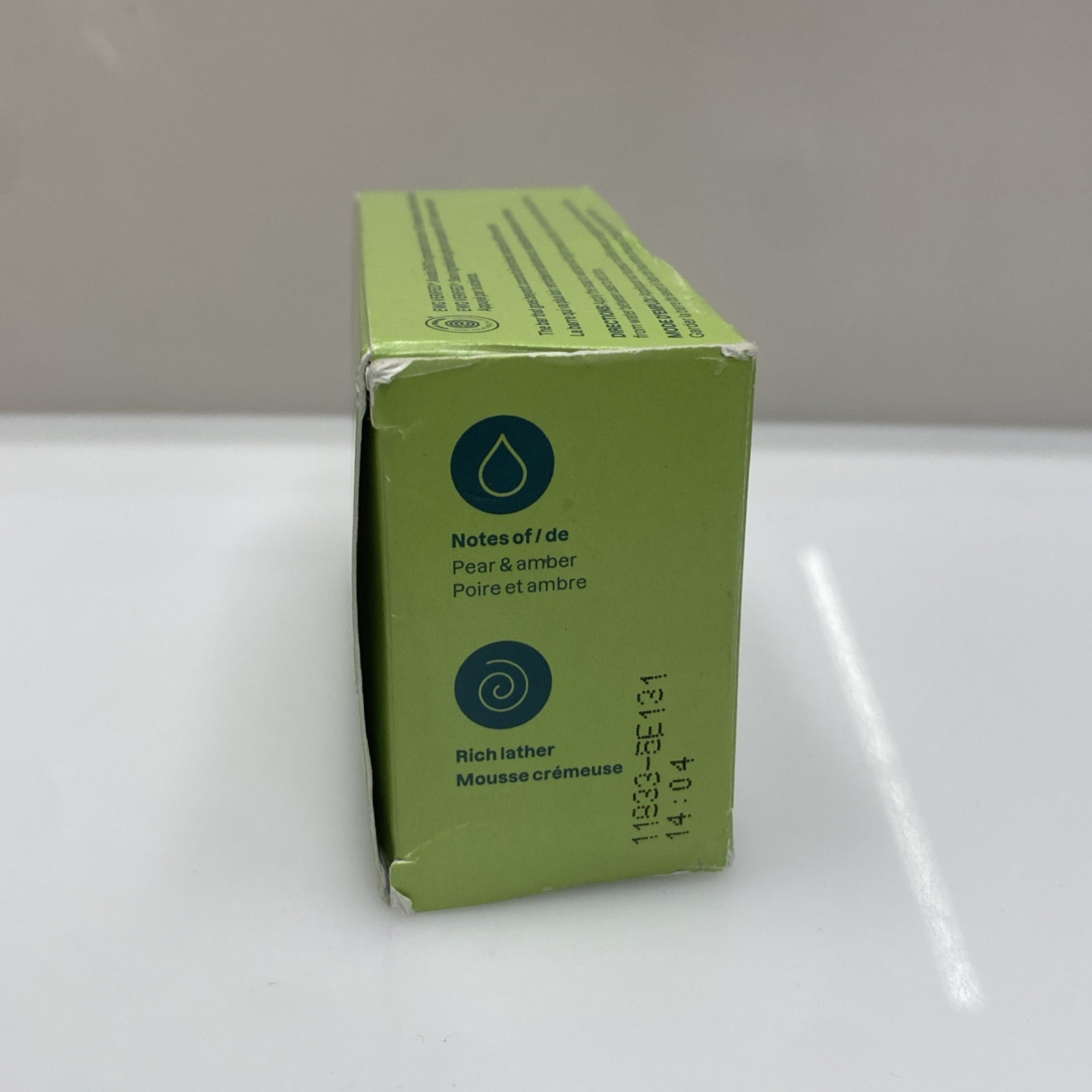 Super Leaves Attitude Body Soap Bar 4 oz Pear & Amber Scent