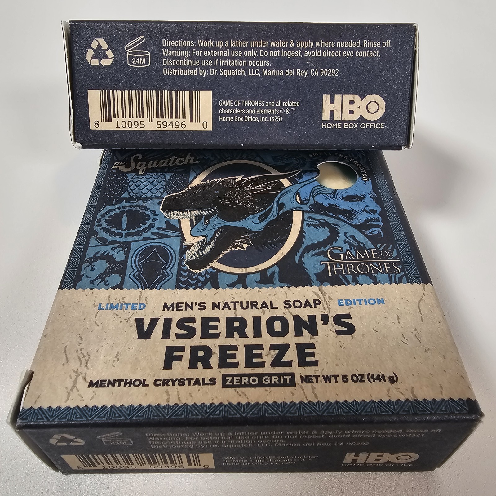 Dr. Squatch Game Of Thrones Bricks SET OF 3 Limited Edition New HBO Soap