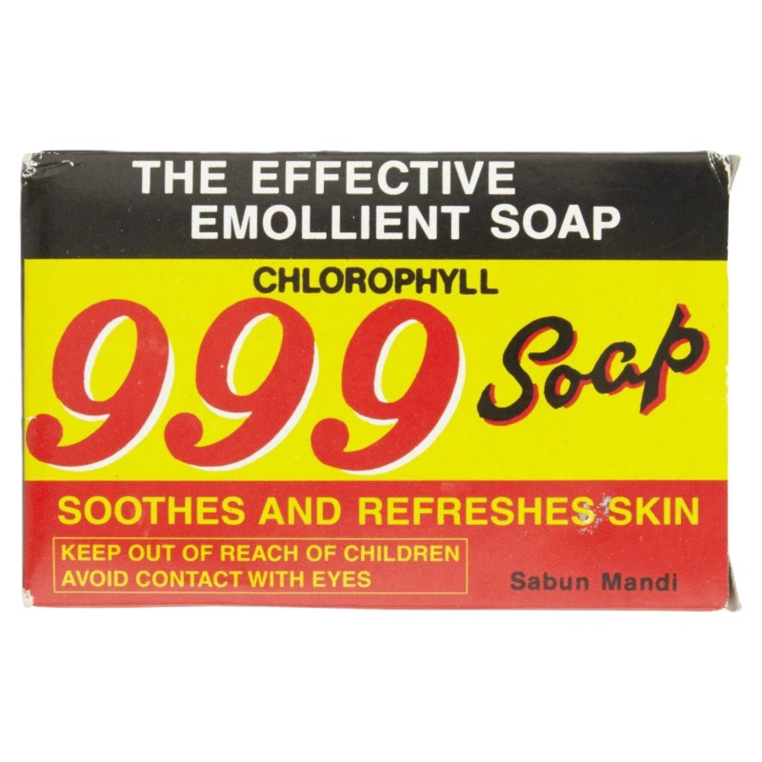 2pcs 999 Emollient Chlorophyll Soap 90g Herbal Cleansing Bar