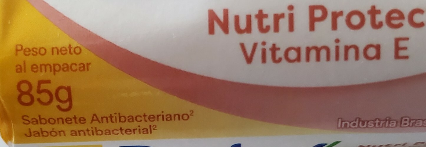 Protex Nutri Protect Vitamina E Antibacterial Soap 12 Bars 85 g 3.1 oz.
