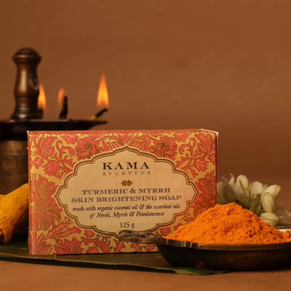 Kama Ayurveda Turmeric and Myrrh Skin Soap, 125g