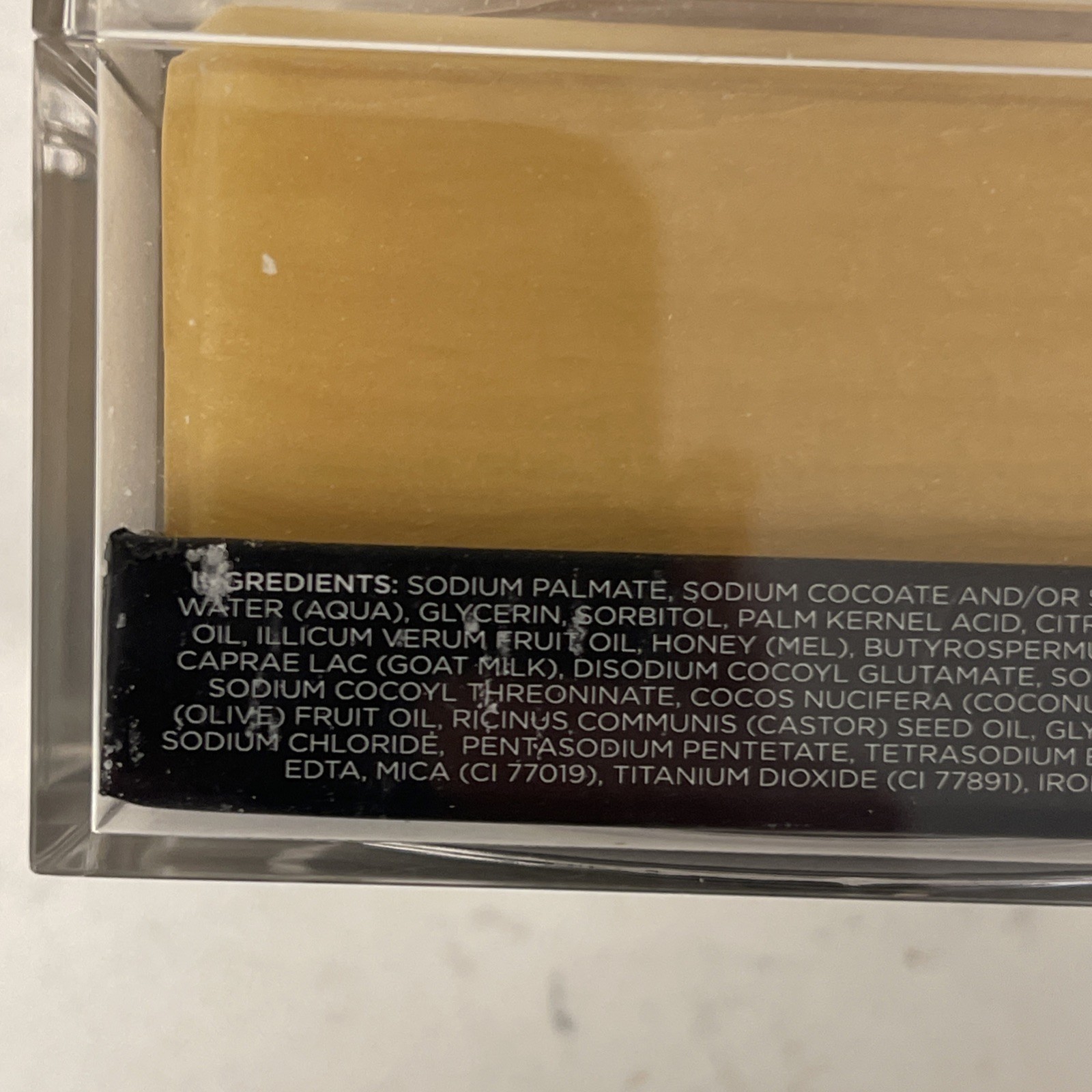 NEW Beekman Lump of Gold Shimmer Soap Star Anise Bergamot Sealed 8 oz