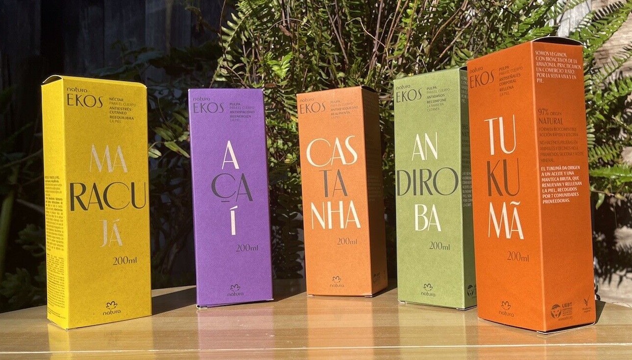 Natura EKOS CASTANHA,MARACUJA,TUKUMA,ACAI,ANDIROBA Body Lotion 200mil New