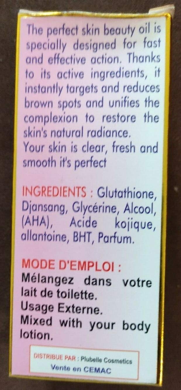 Perfect Skin Oil Gluta Kojic