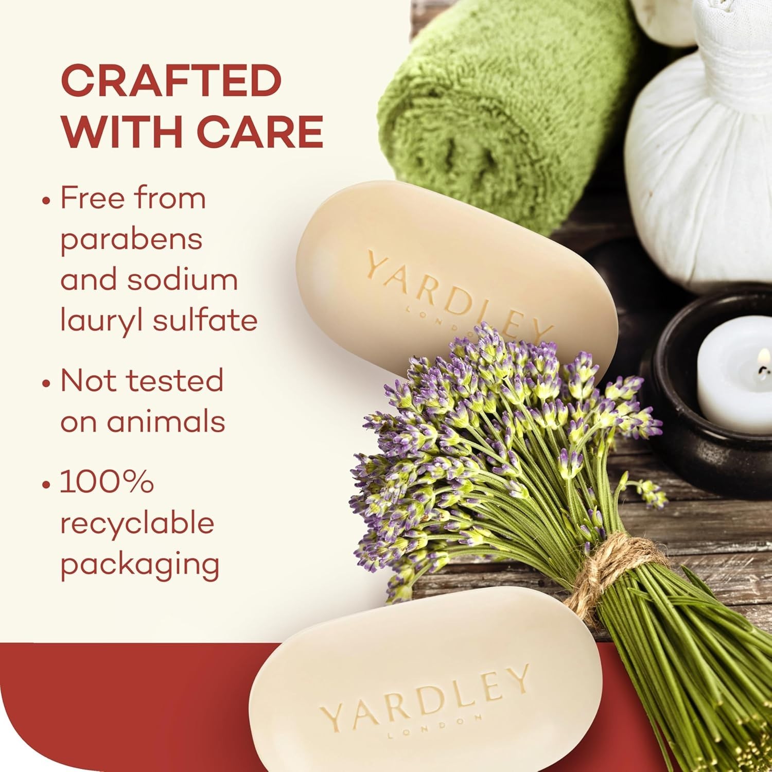 Cranberry Cocoa Butter Bath Bar – Moisturizing Soap for Rejuvenating Skin