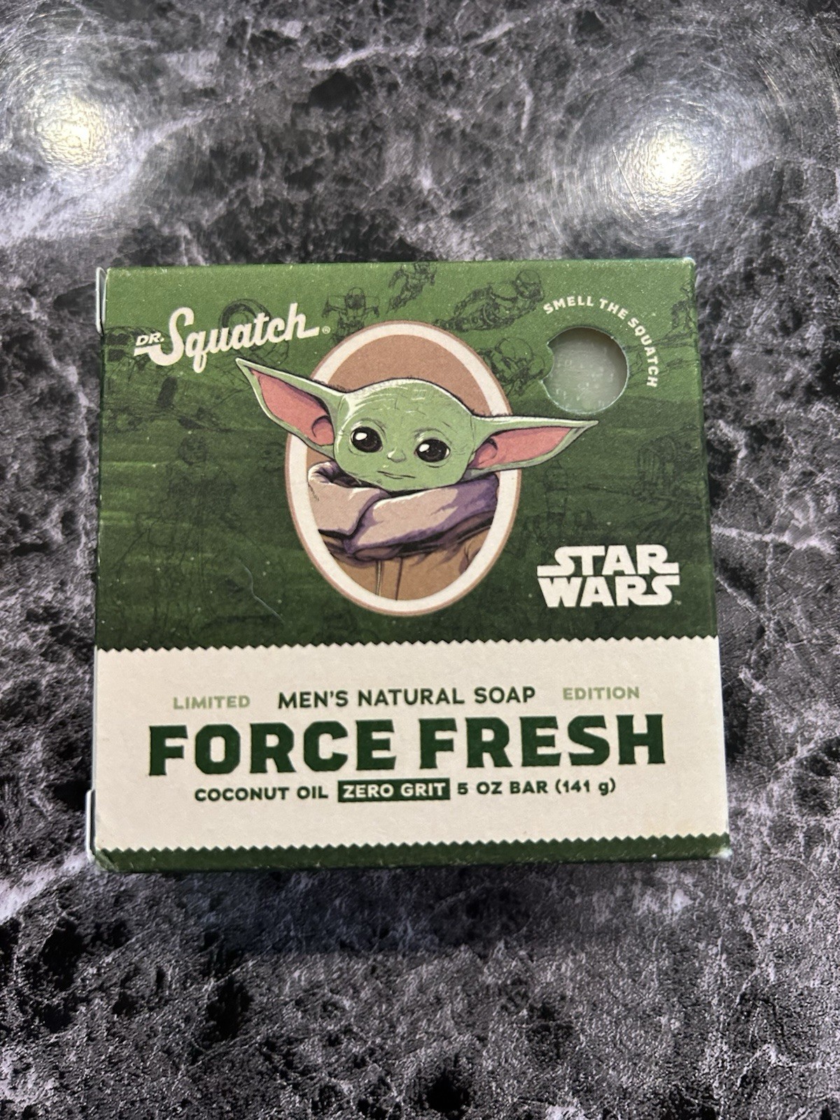 Dr. Squatch Star Wars The Mandalorian Limited Edition Force Fresh Grogu – RARE