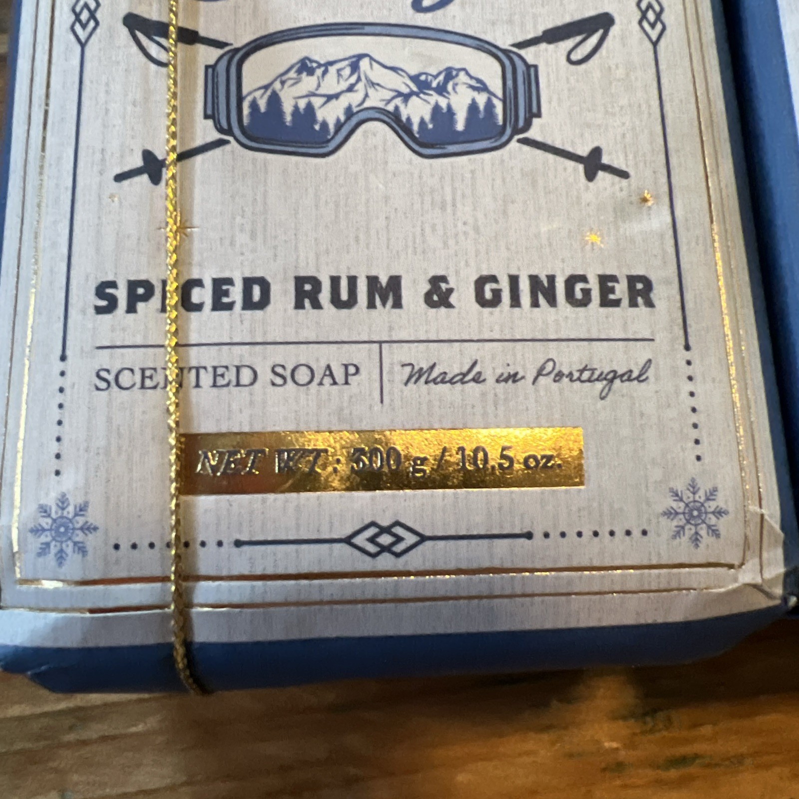 Castelbel Spiced Rum Ginger 2 Bar Soap large 10.5 Oz Portugal Apres ski bar