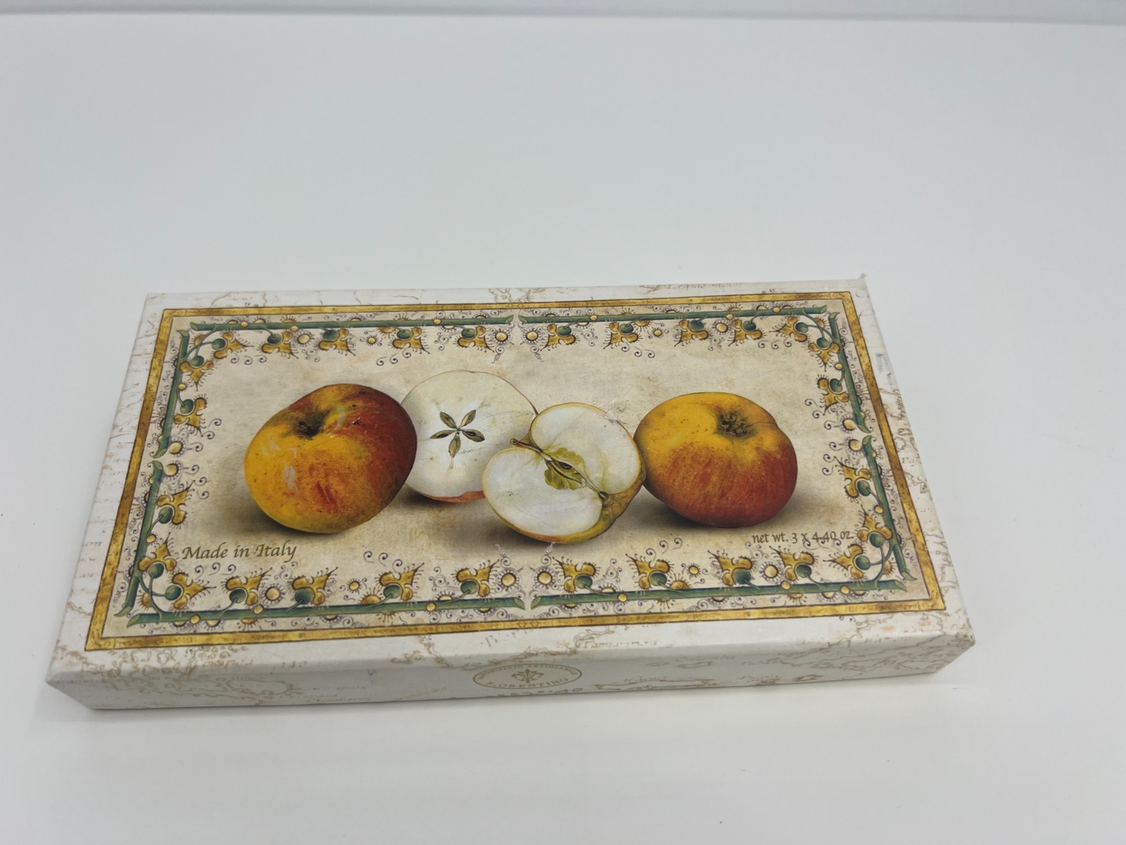 Saponificio Artigianale Fiorentino Handmade Italian Soap Gift 3 x 4.40 oz