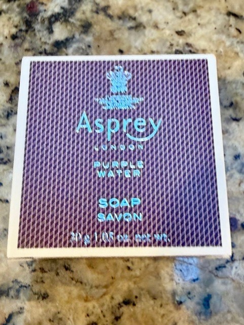Asprey Purple Water Soap 1.05 oz. (30 gram net wt.)