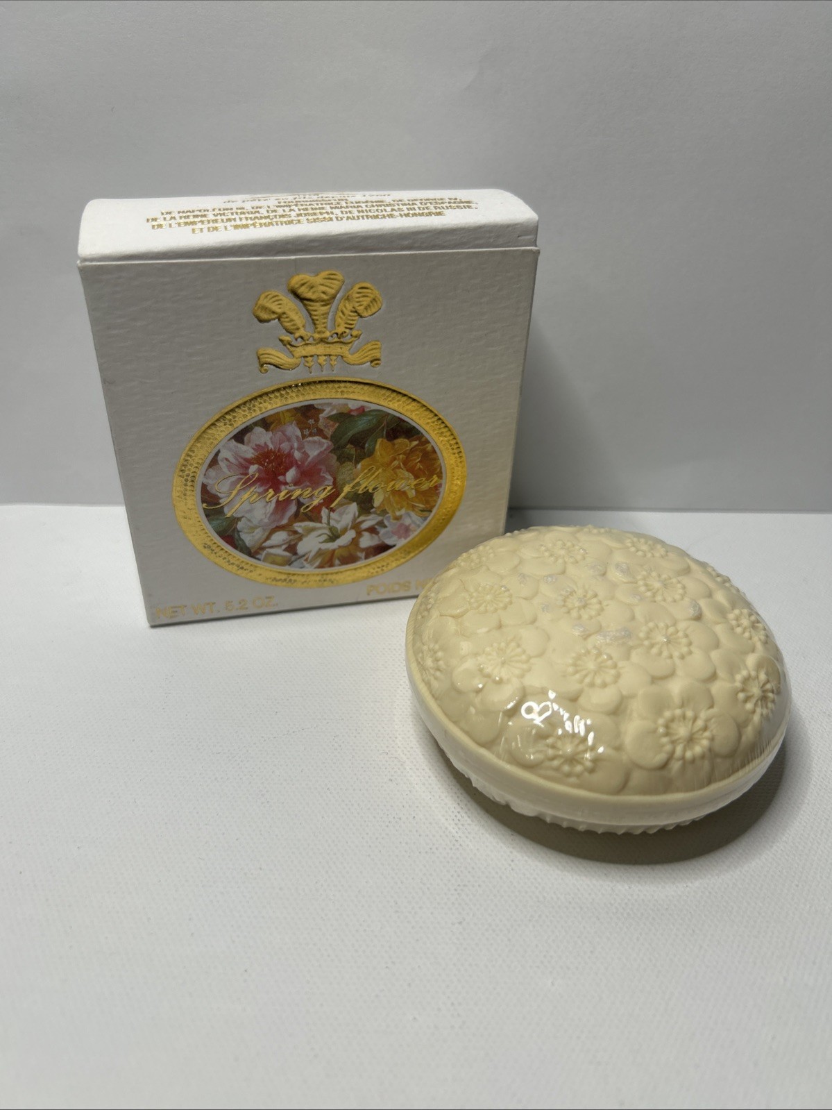 Creed Spring Flower Soap Bar 5.2 Oz New Factory Sealed (D1)