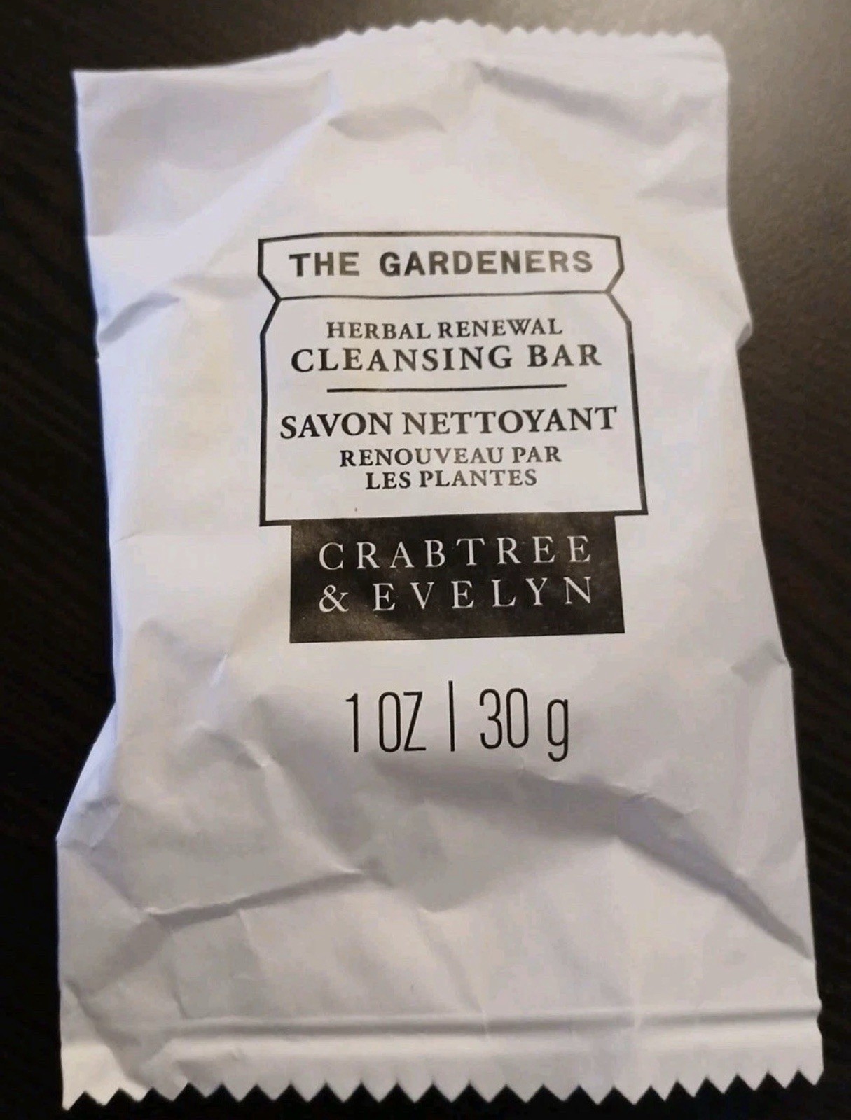 Crabtree & Evelyn The Gardeners Herbal Renewal Cleansing Bar Soap 50-Pack 1oz