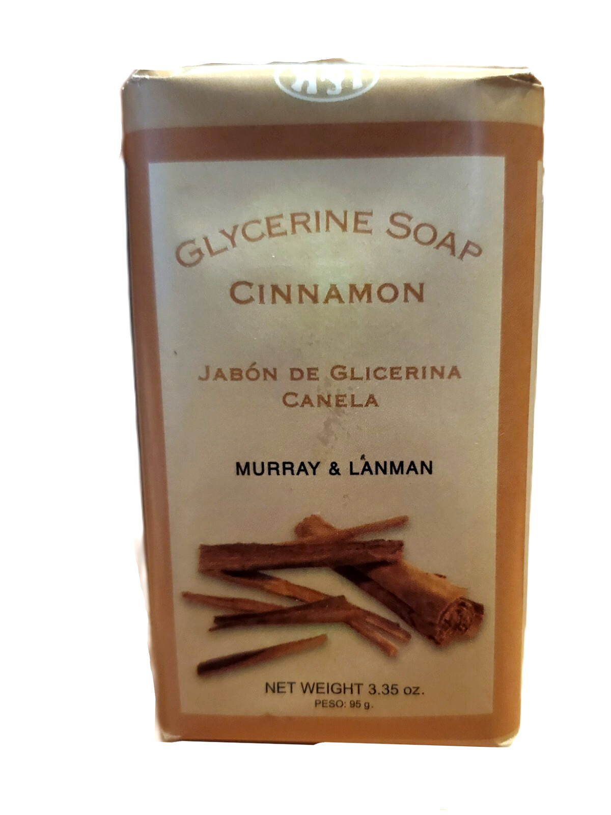 Glycerine Soap Cinnamon (3.35OZ) Murray Lanman bar soap Cinnamon