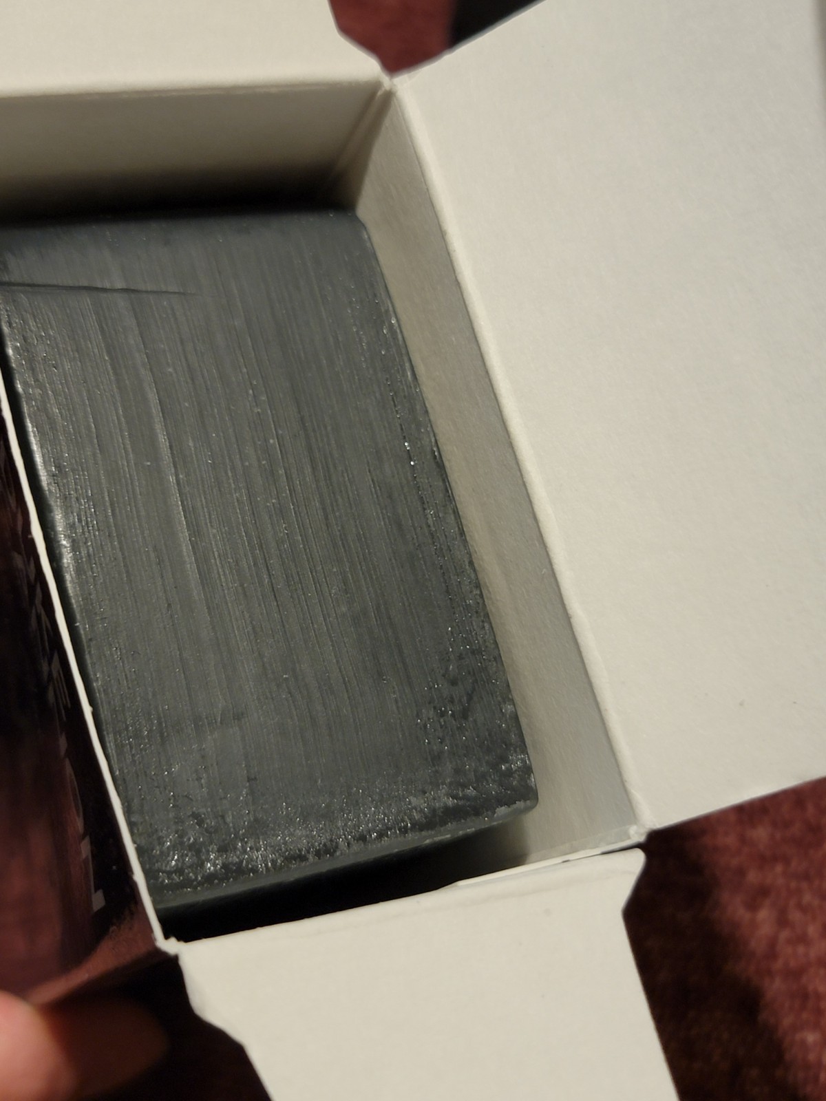 Duke Cannon Big Ass Lump of Coal Activated Charcoal Soap ~ unused in box (A-4)