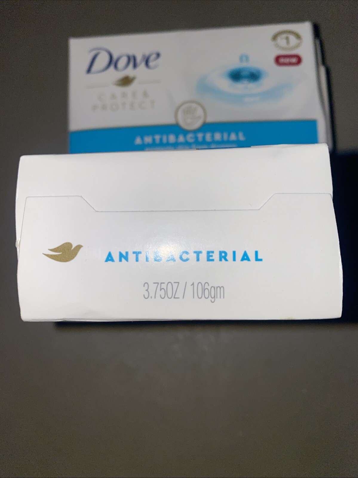 Dove Bar Care and Protect, ANTIBACTERIAL beauty bar soap (1 bar = 3.75 oz)