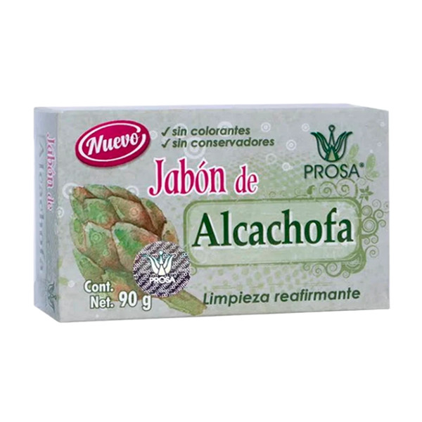 PROSA Jabón Alcachofa Bar Soap Artichoke Revitalizing Cleanse 90 g