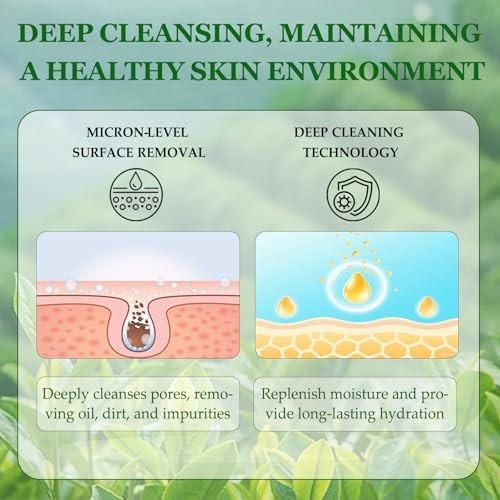 3PCS Tea Tree Oil Soap Bars – Purifying Body & Face Cleanser, Plant-Based, Gentl