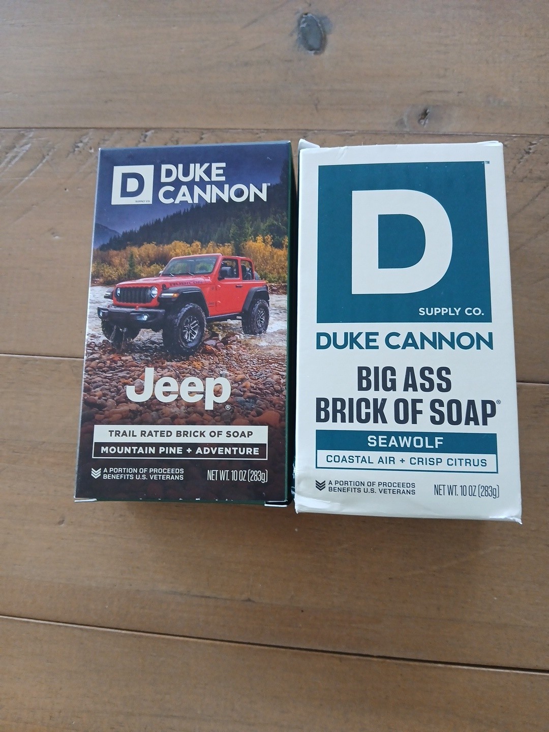 Duke Cannon Jeep® Brand American Legend Brick of Soap 10oz And Big ASS BAR
