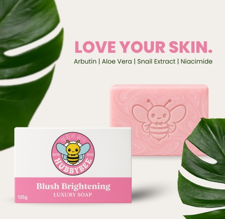 Hubby Bee Glush Brightening Luxury Soap 135g