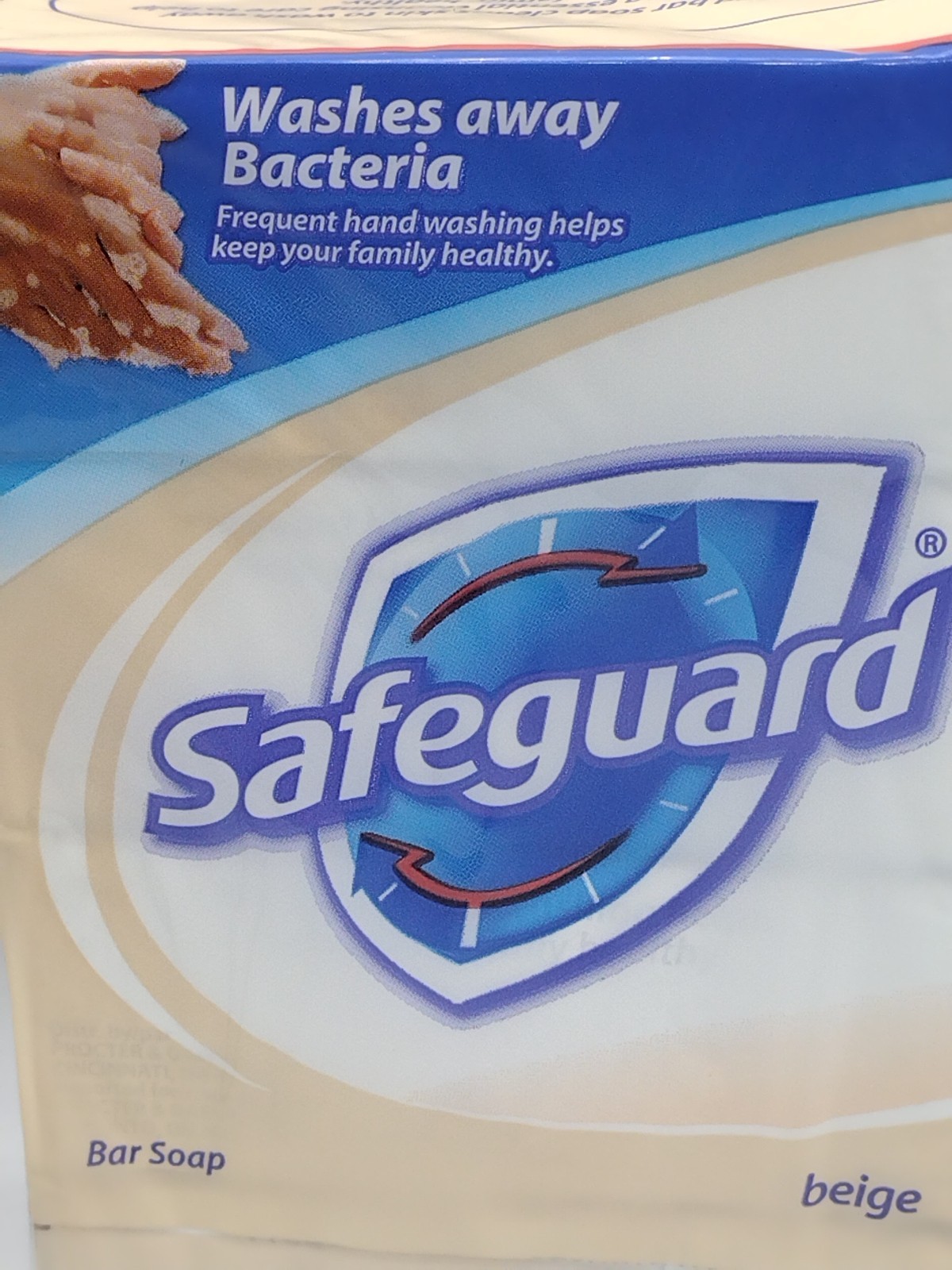 Safeguard:Antibacterial Deodorant Soap Bar Eliminates 99% Bacteria 4ct Pack of 3