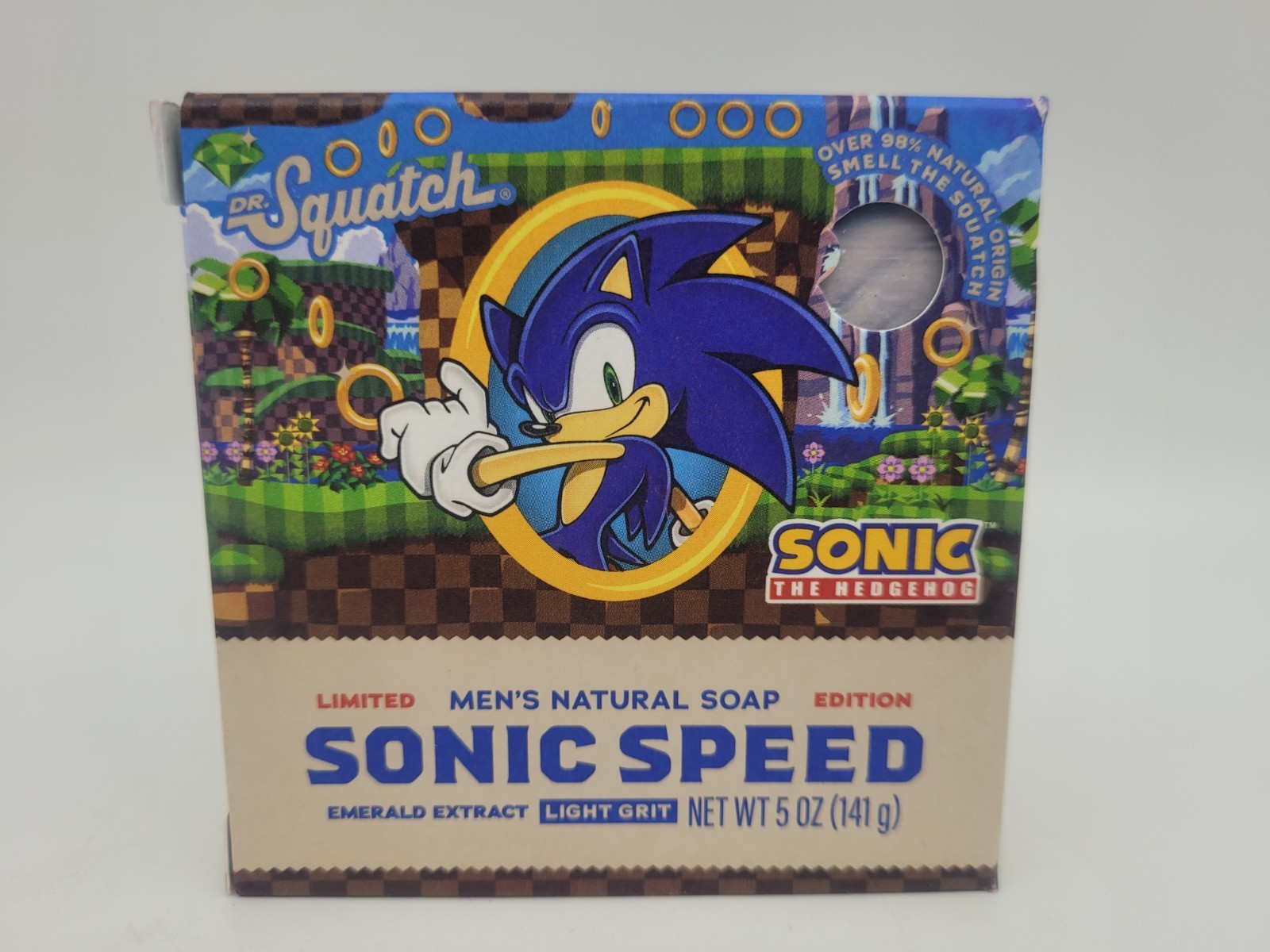 Dr Squatch Sonic Speed Limited Edition Bar Soap 5 Pack Bundle New