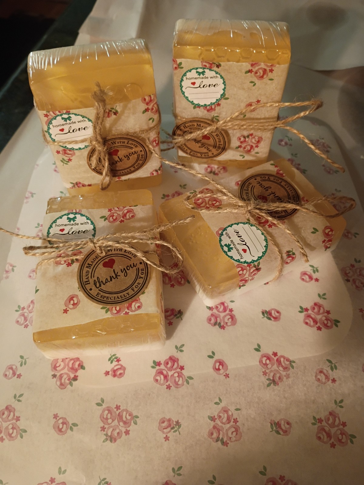 Natural oatmeal and honey soap—chemical-free care for your skin.
