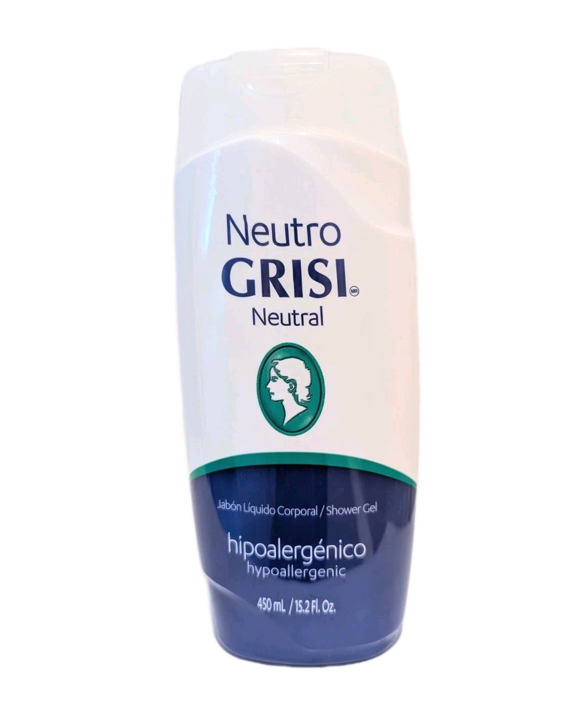 Grisi Neutral shower gel.15.2 fl oz, 15.2 Ounce