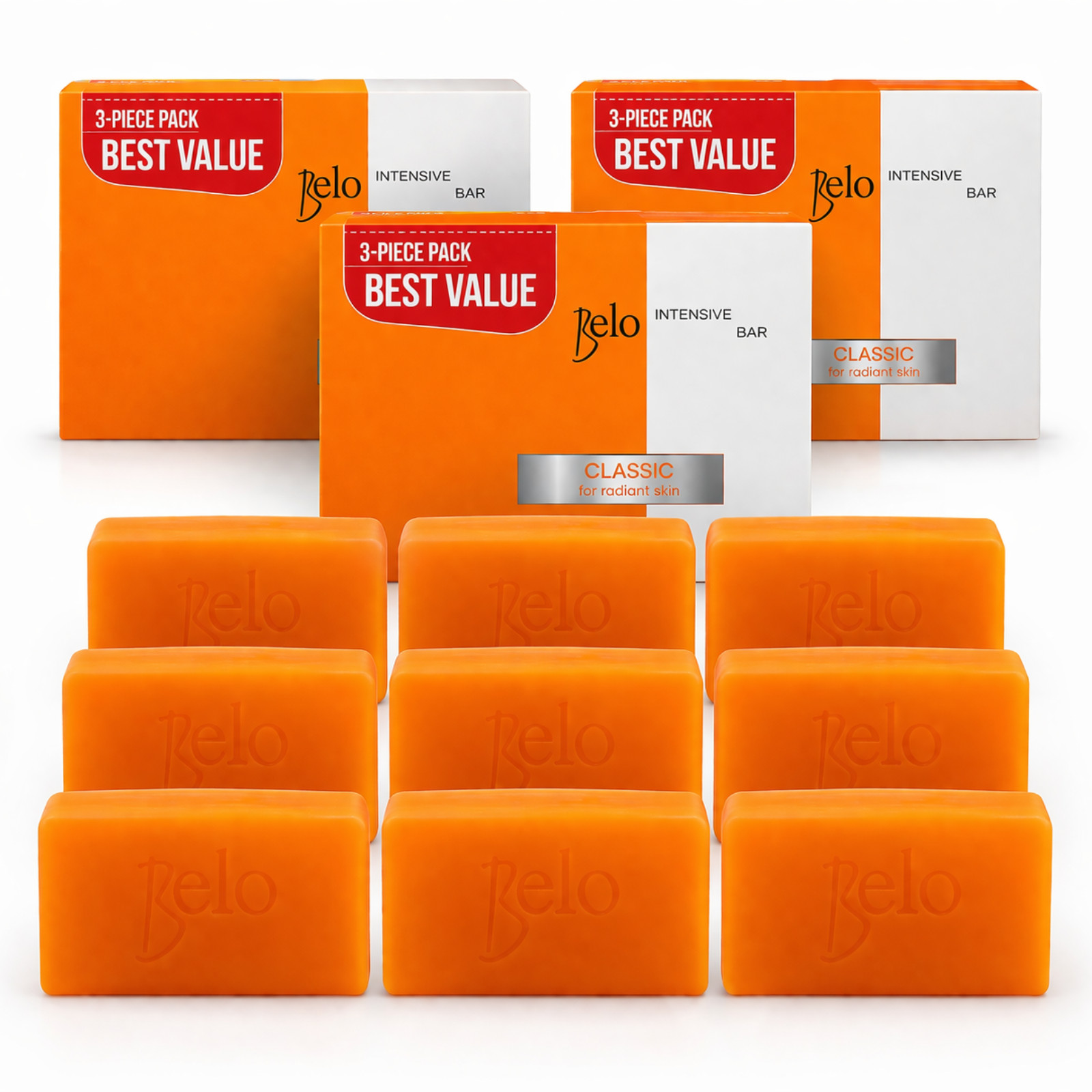 Belo Essentials Intensive Cleansing Bar Soap with Tranexamic Acid | Gentle Daily