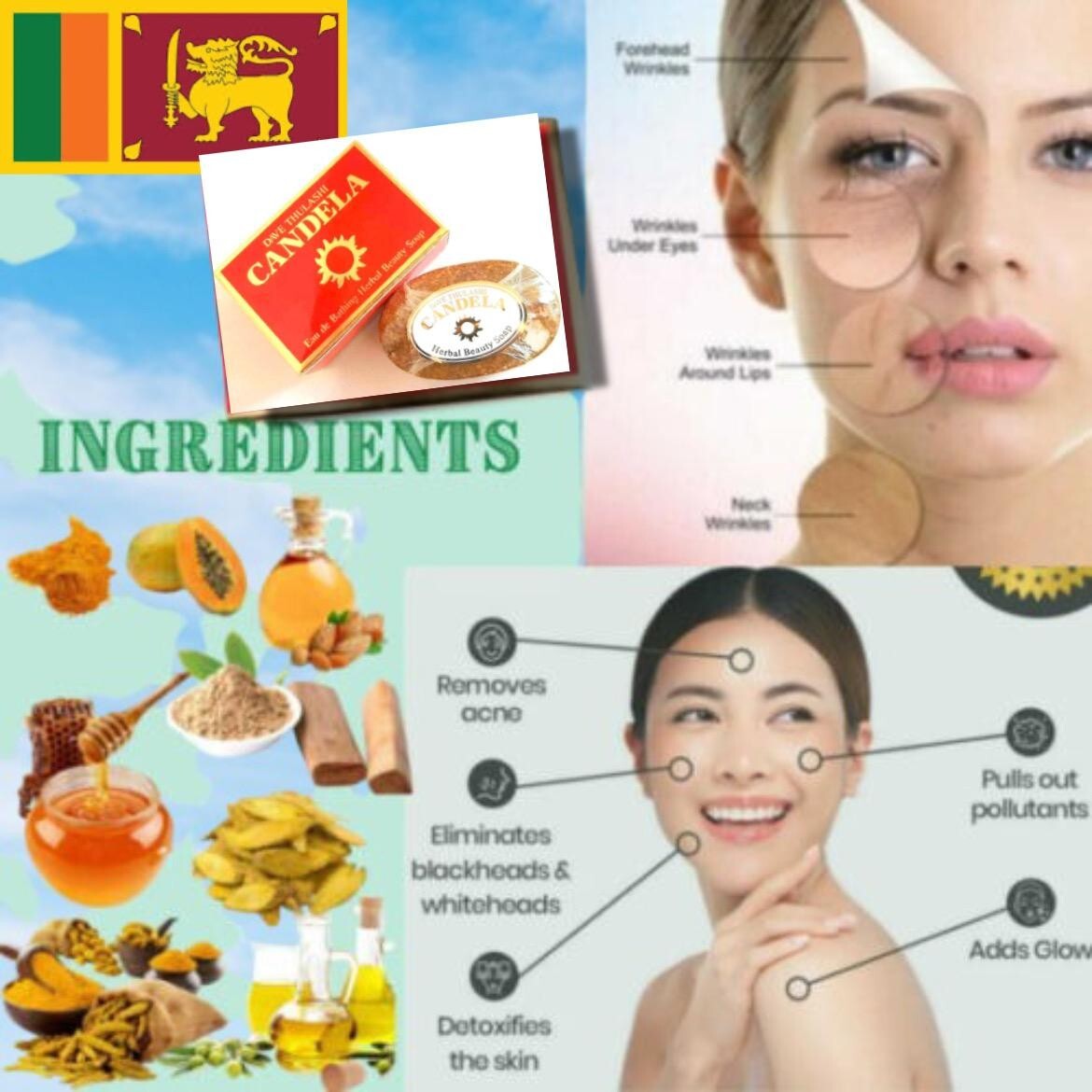 Candela Herbal Care Soap for all the skin problems(ACNE ,PIMPLE ,ECZEMA ,RASH )