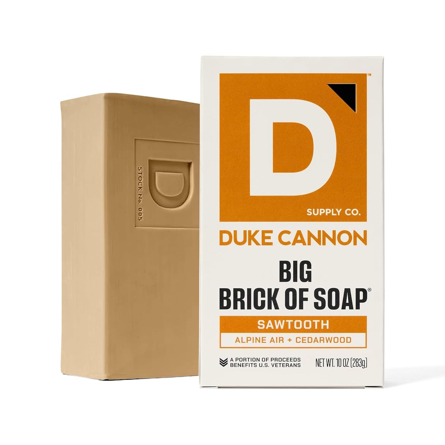 Duke Cannon Supply Co. Extra Large Bar Soap Men’s Natural Bar Soap with Masc…