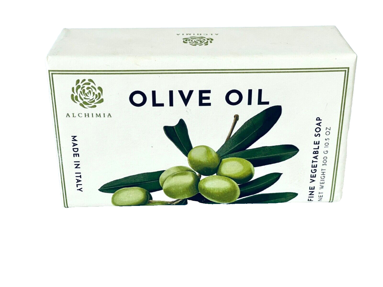 ALCHIMIA FINE VEGETABLE SOAP OLIVE OIL 10.5 OZ.