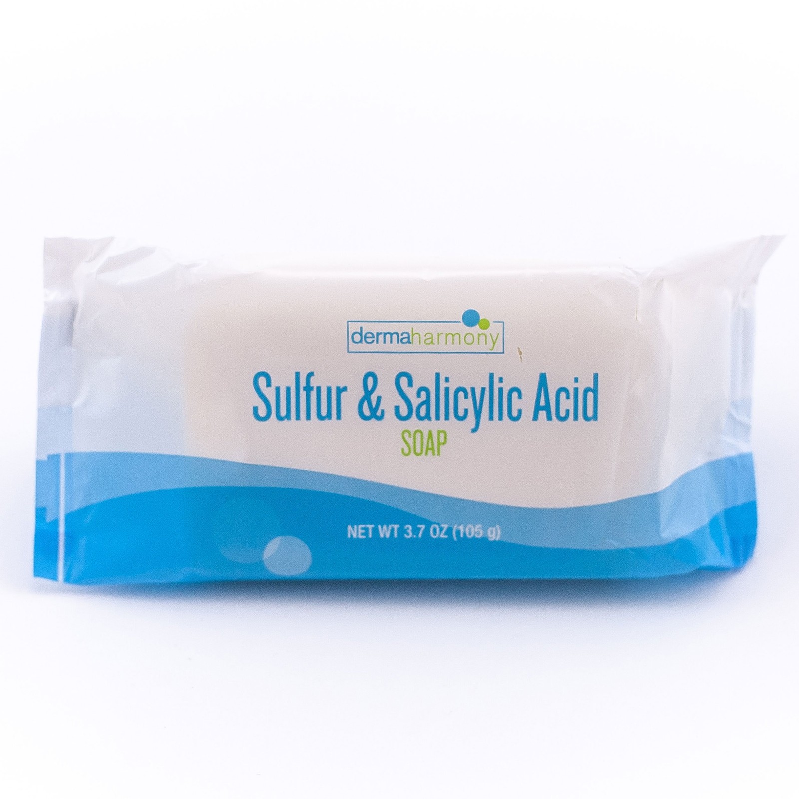 Dermaharmony Sulfur and Salicylic Acid 3.7 Ounce (Pack of 1), Natural Yellow