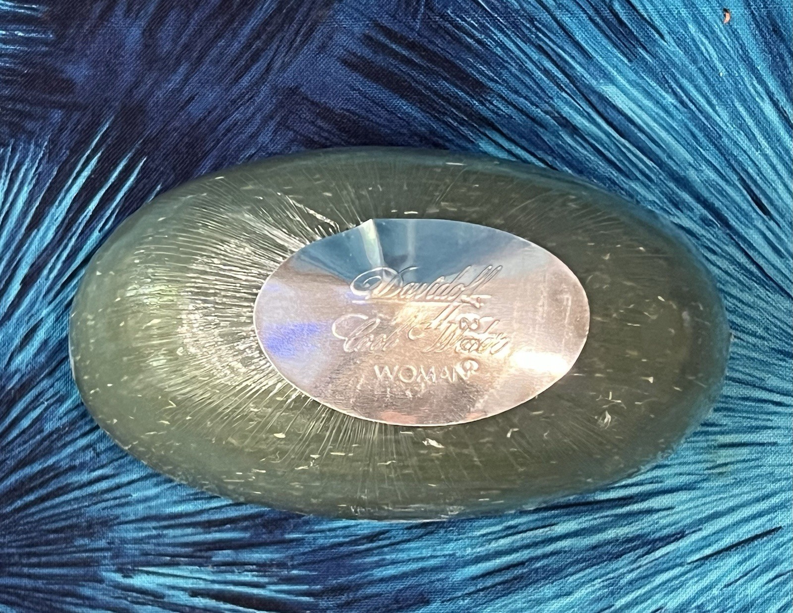 DAVIDOFF COOL WATER WOMAN AQUATICS EXFOLIATING LOOFAH SOAP 6.9oz LANCASTER