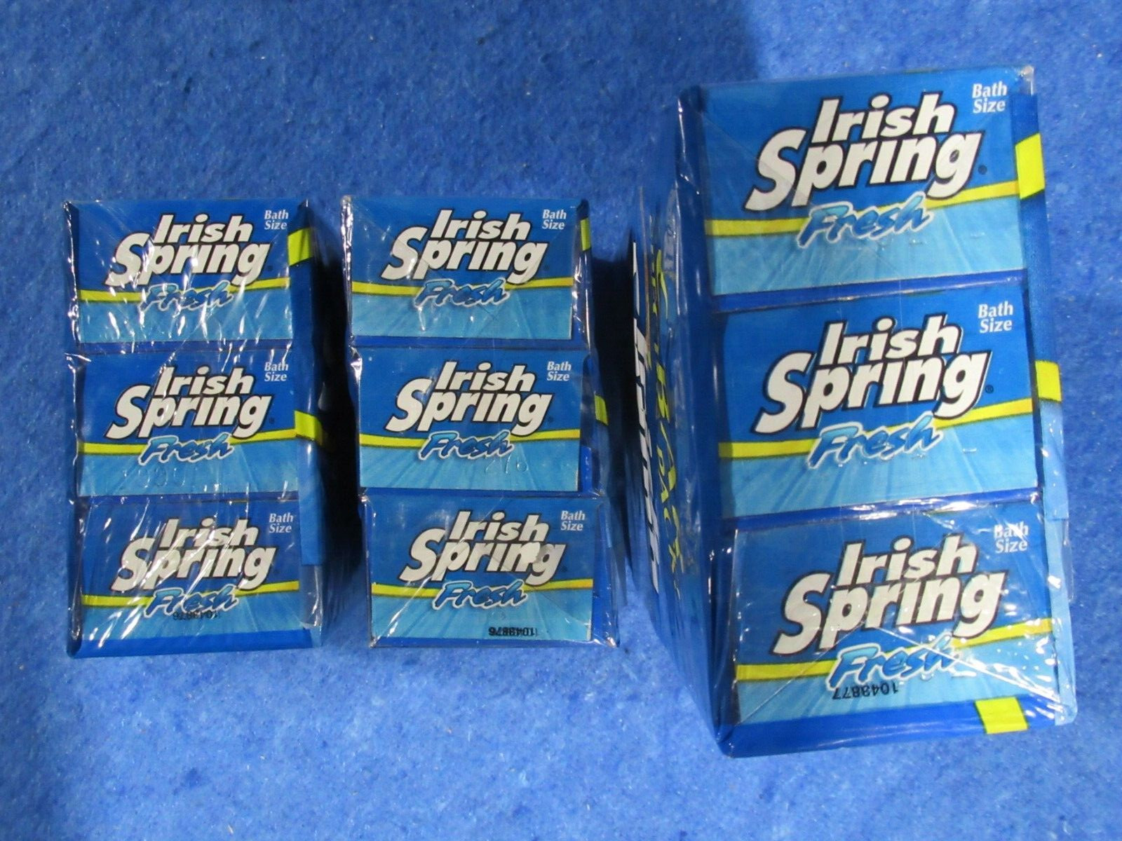 Irish Spring Deodorant Bar Soap Fresh – 1 pack of 6 & 2 packs of 3 ( 12 bars )